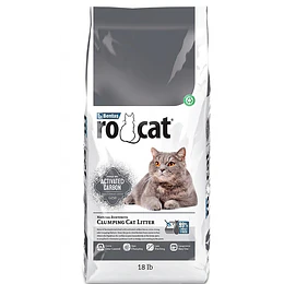 Arena sanitaria para gatos Rocat Carbón Activo 15 kg