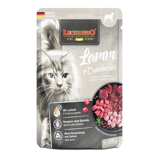 Leonardo Finest Selection Cordero con Arándanos Rojos 85 g