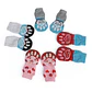 Calcetines para Gatos y Perros | Talla L Color Plomo-Celeste - Miniatura 2