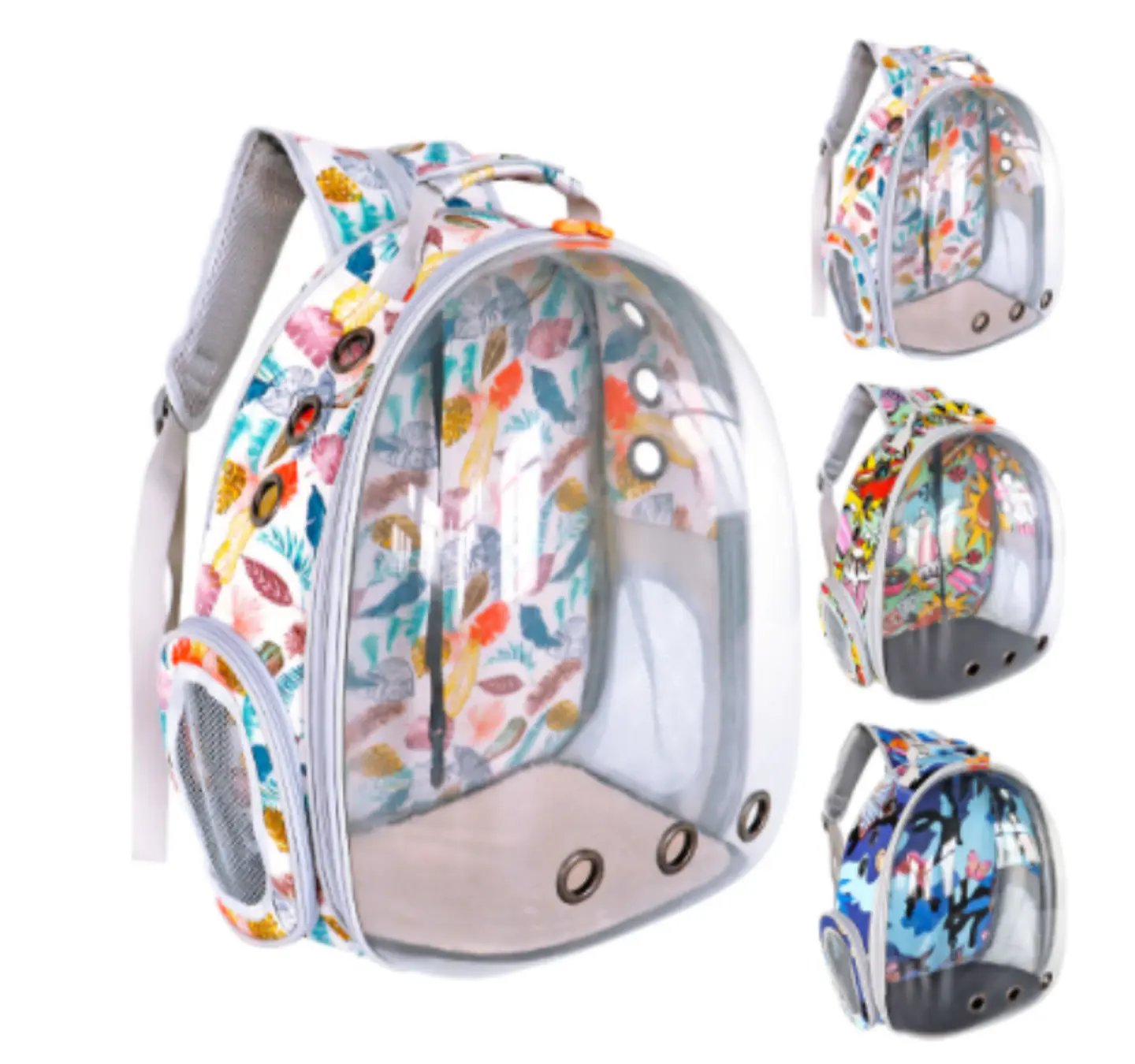 Mochila, Bolso para Traslado | Color Diseño Hojas | 30 lts 1