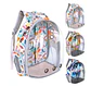 Mochila, Bolso para Traslado | Color Diseño Hojas | 30 lts - Miniatura 1