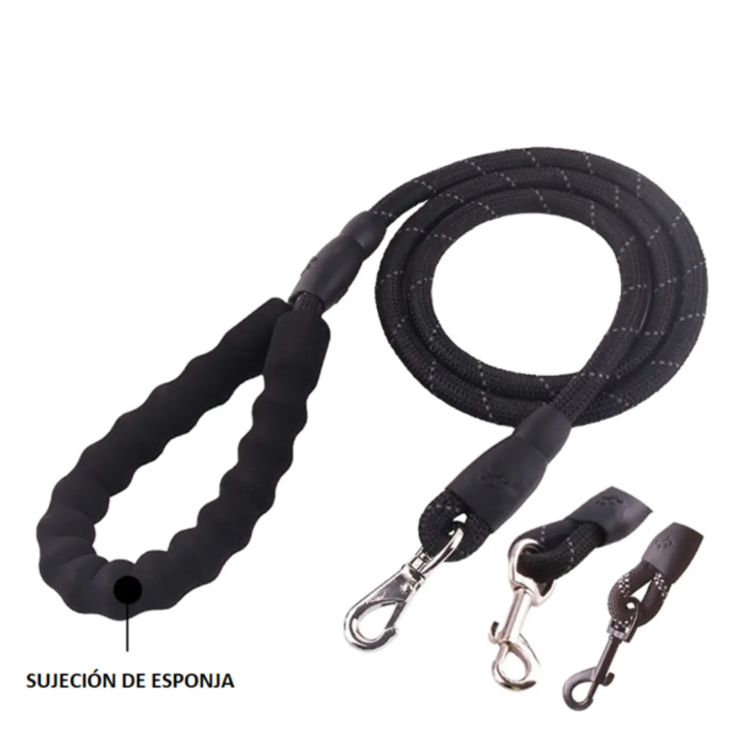 Correa de Cuerda color Rojo Largo 145cm 5