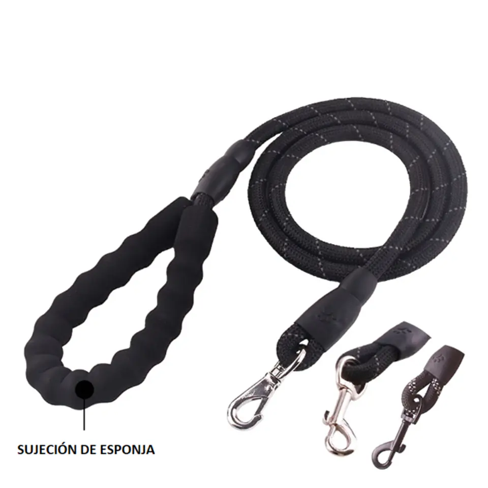 Correa de Cuerda color Rojo Largo 145cm 5