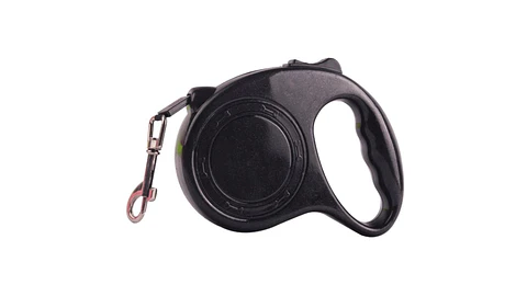 Correa Retractil Color Negro largo 300cm