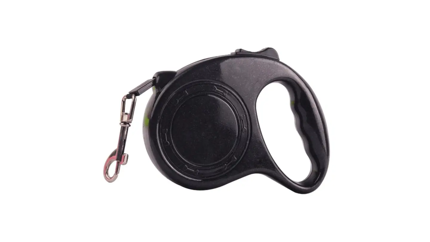 Correa Retractil Color Negro 150cm 1