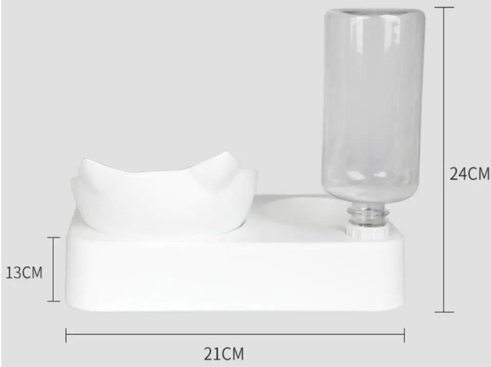 Contenedor de Alimento y Agua 500ml 2