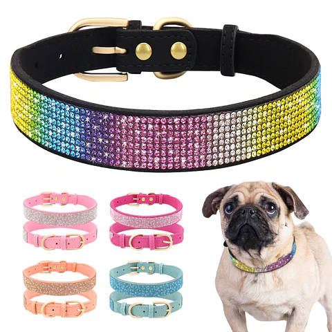 Collar Adiamantado Multicolor Distintas Tallas