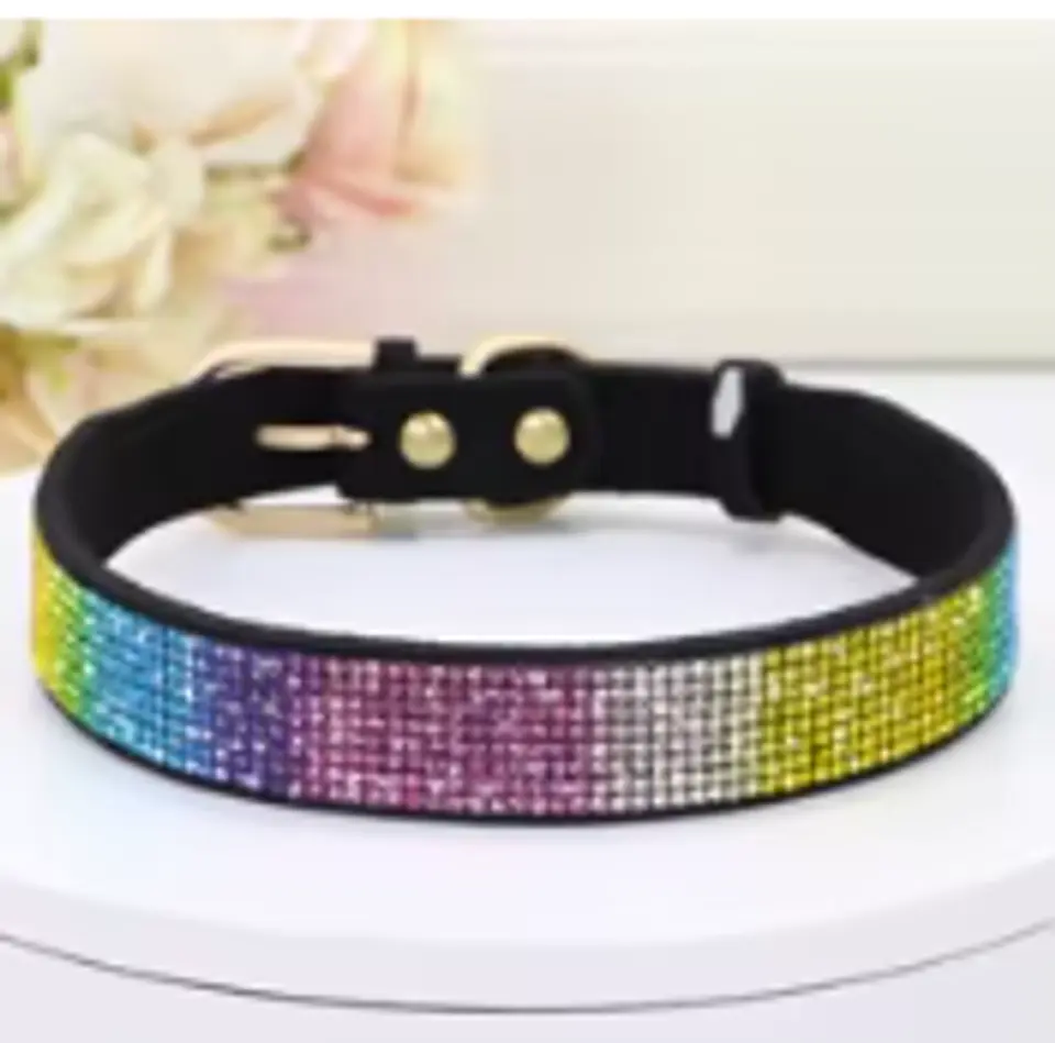 Collar Adiamantado Multicolor Distintas Tallas 3