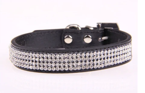 Collar Adiamantado Color Negro Talla XS