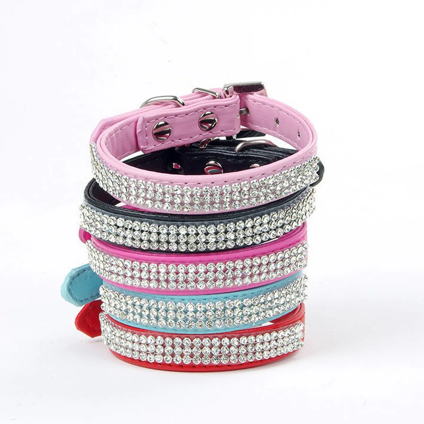 Collar Adiamantado Color Negro Talla XS 3