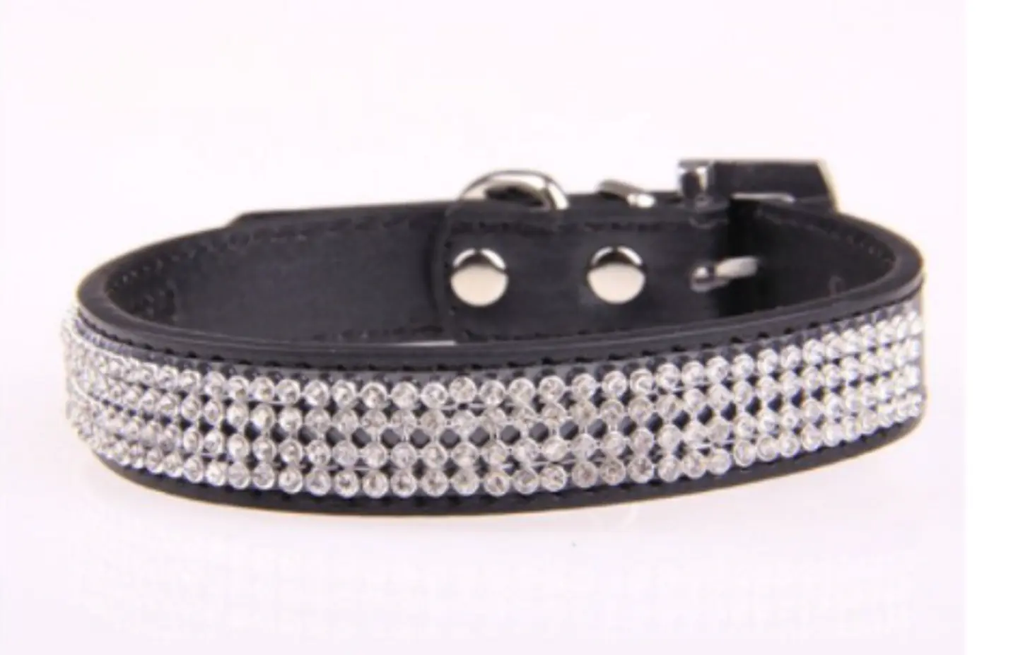 Collar Adiamantado Color Negro Talla XL 1