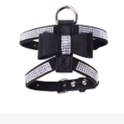 Arnes tipo Hanter para Perros, color Negro Talla L
