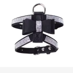 Arnes tipo Hanter para Perros, color Negro Talla L