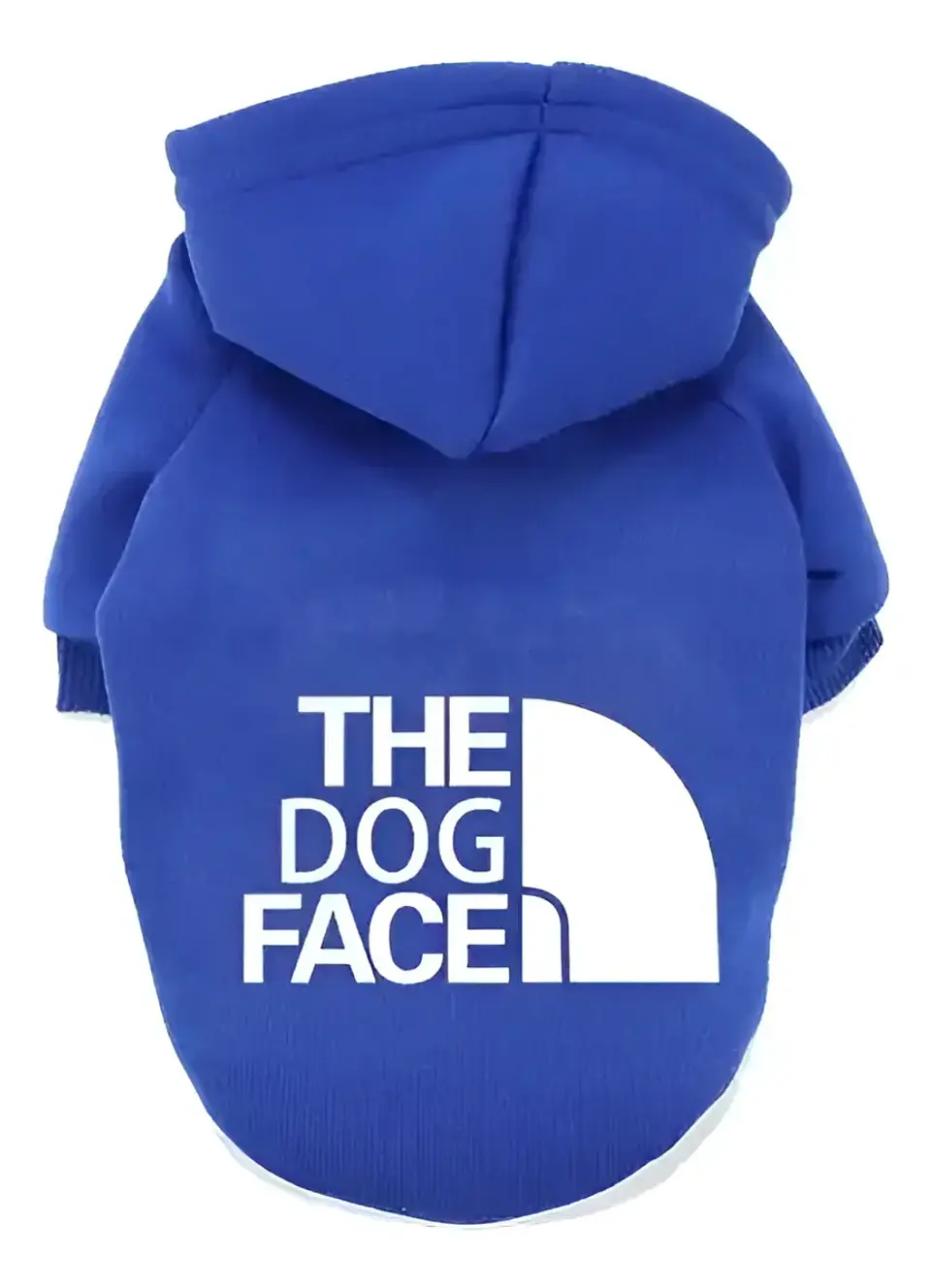 Poleron DogFace con Capucha Talla XL color Azul 1