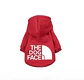Poleron DogFace con Capucha Talla M color Plomo - Miniatura 4