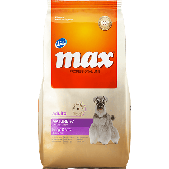 Max Mature +7 Performance Frango & arroz 