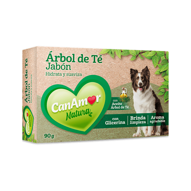 Jabón Can Amor  Arbol De Té -90gr