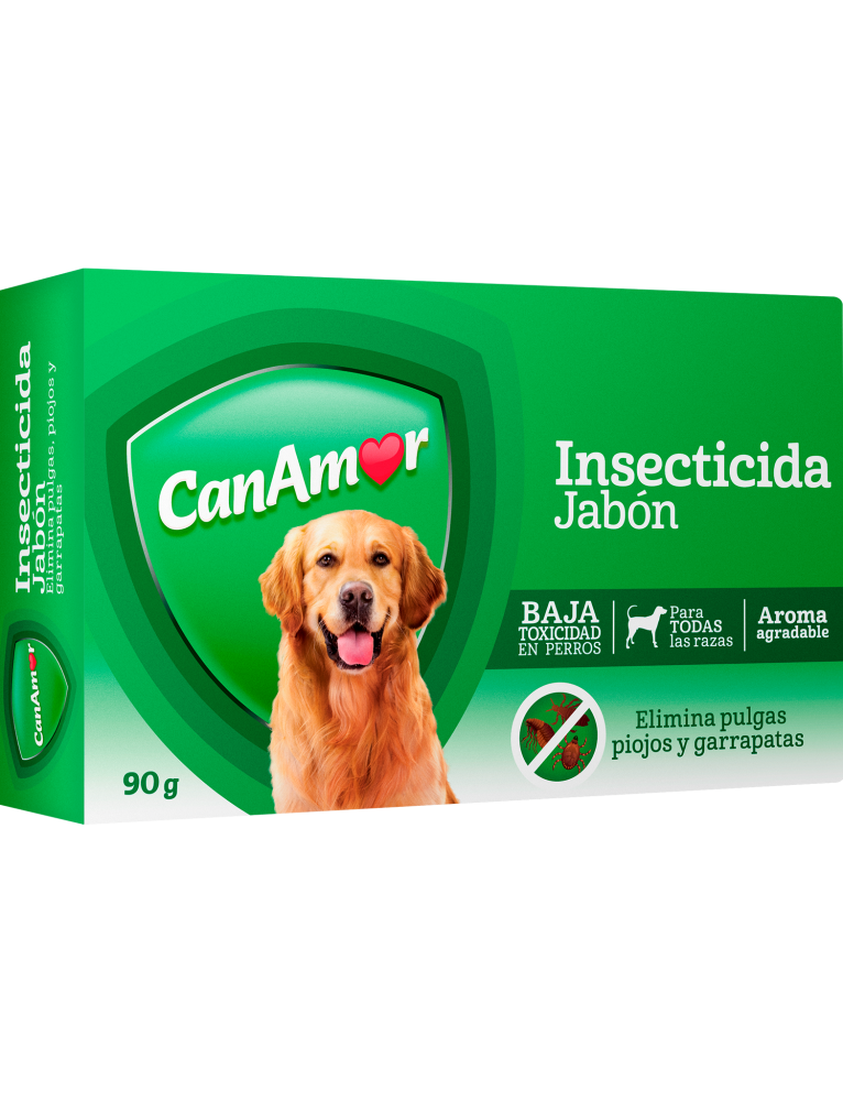 Jabón Can Amor Insecticida Perro -90gr