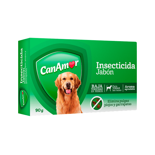 Jabón Can Amor  Insecticida Perro -90gr