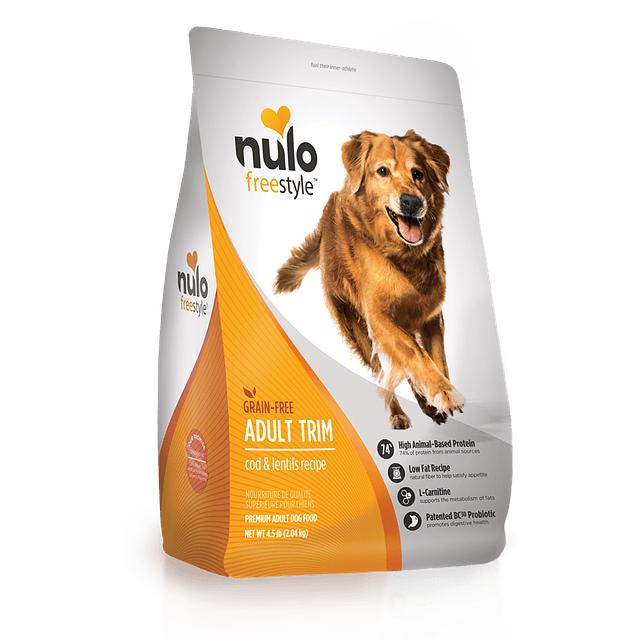 Nulo Dog FS Grain  Free Trim Peso Saludable Bacalao 