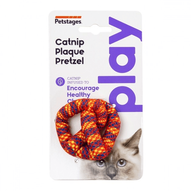  Petsages gato mordedero catnip pretzel 