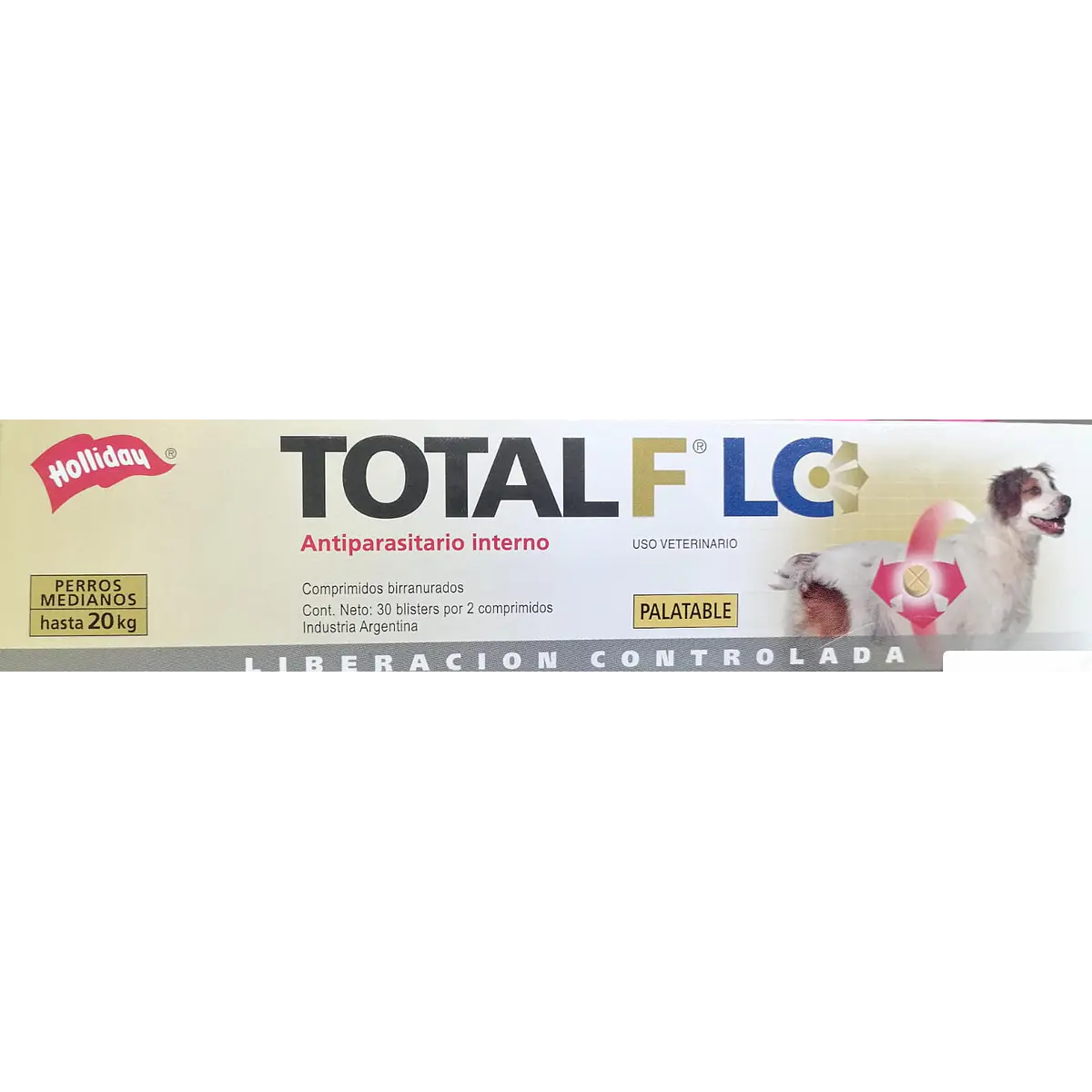 Desparasitante Total Flc perro Blister