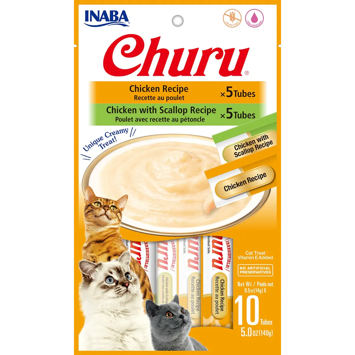 Churu 10 piezas chicken variety -140gr