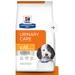 Hill's Prescription Diet c/d Multicare, Cuidado Urinario, Alimento Seco para Perro 
