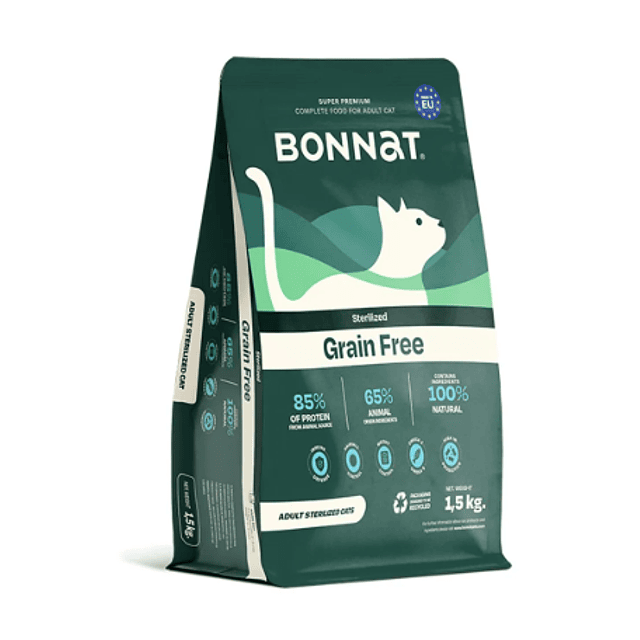 Bonnat Grain Free Feline Sterilized 1.5kg