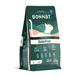 Bonnat Grain Free Feline Kitten 1.5kg