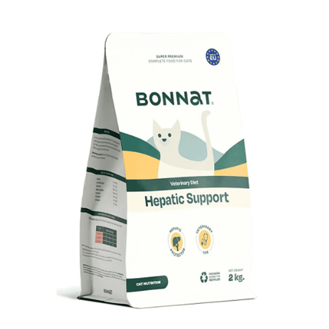 Bonnat Veterinary Diet Feline Hepatic Suport  2kg