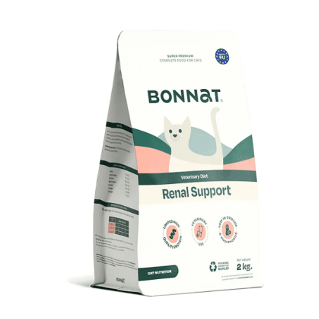 Bonnat Veterinary Diet Feline Renal Suport  2kg