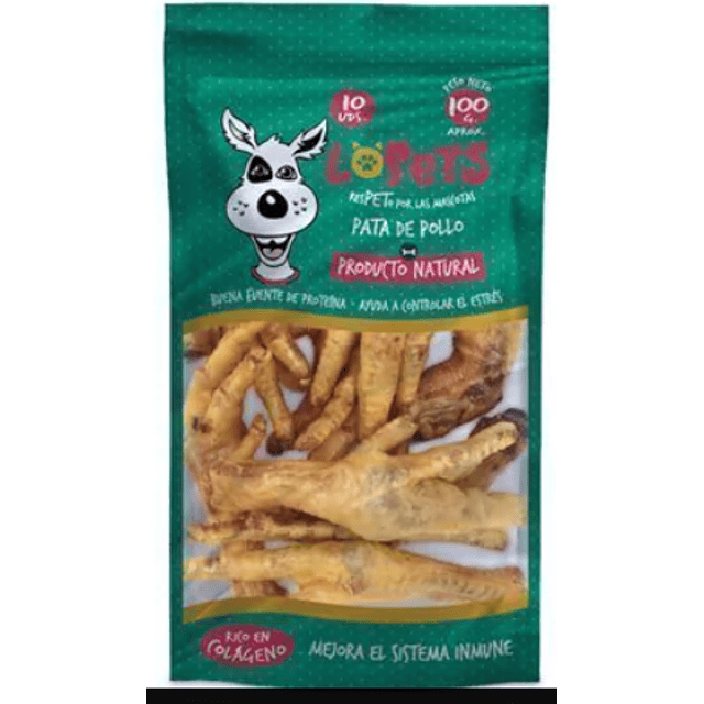 Patas de pollo Lopets