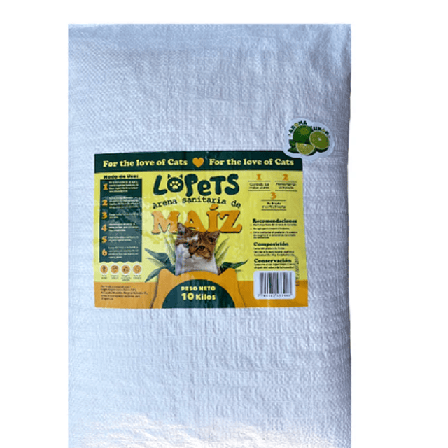 ARENA DE MAIZ LOPETS -LIMÓN 