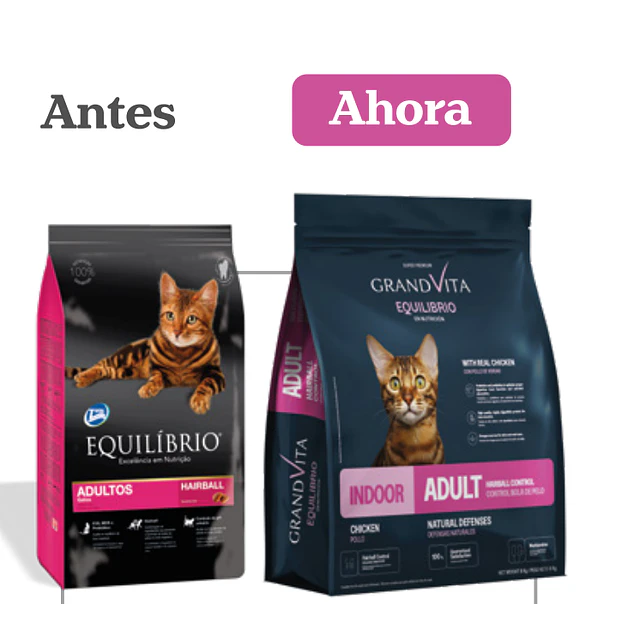 Equilibrio Gatos Adultos Hairball 