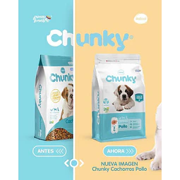 Chunky cachorro pollo 