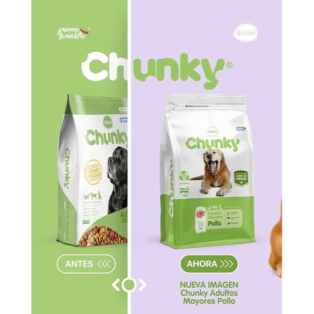 Chunky adulto mayor 