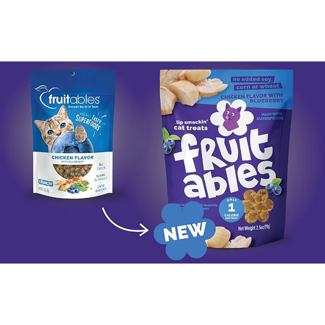 Fruitables Cat Snack Pollo Y Arándanos 70Gr