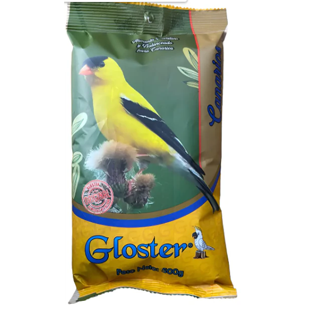 Gloster Canario 500g Alimentos Completo Para Aves