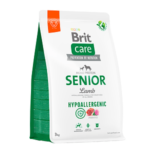 Brit Care Hypoallergenic Senior Cordero 3 Kg