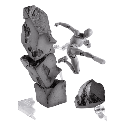 S.H. FIGUARTS Tamashii Effect Series - Concrete Crash 1