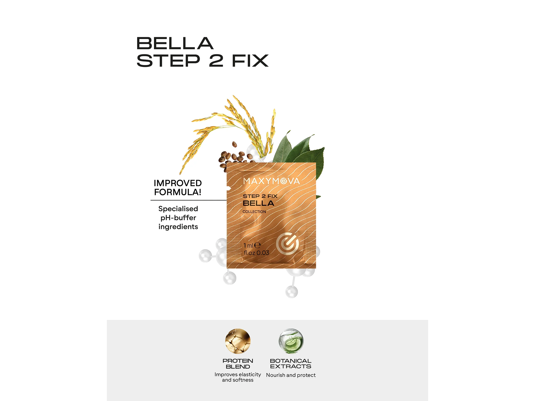 KIT PASO 1 Y 2 SACHETS BELLA COLLECTION (Korean Lash & Brow) 2