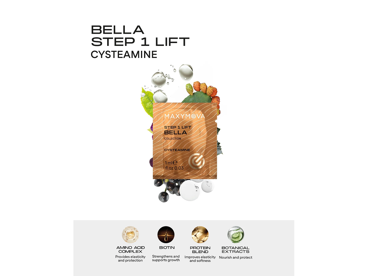 KIT PASO 1 Y 2 SACHETS BELLA COLLECTION (Korean Lash & Brow) 3