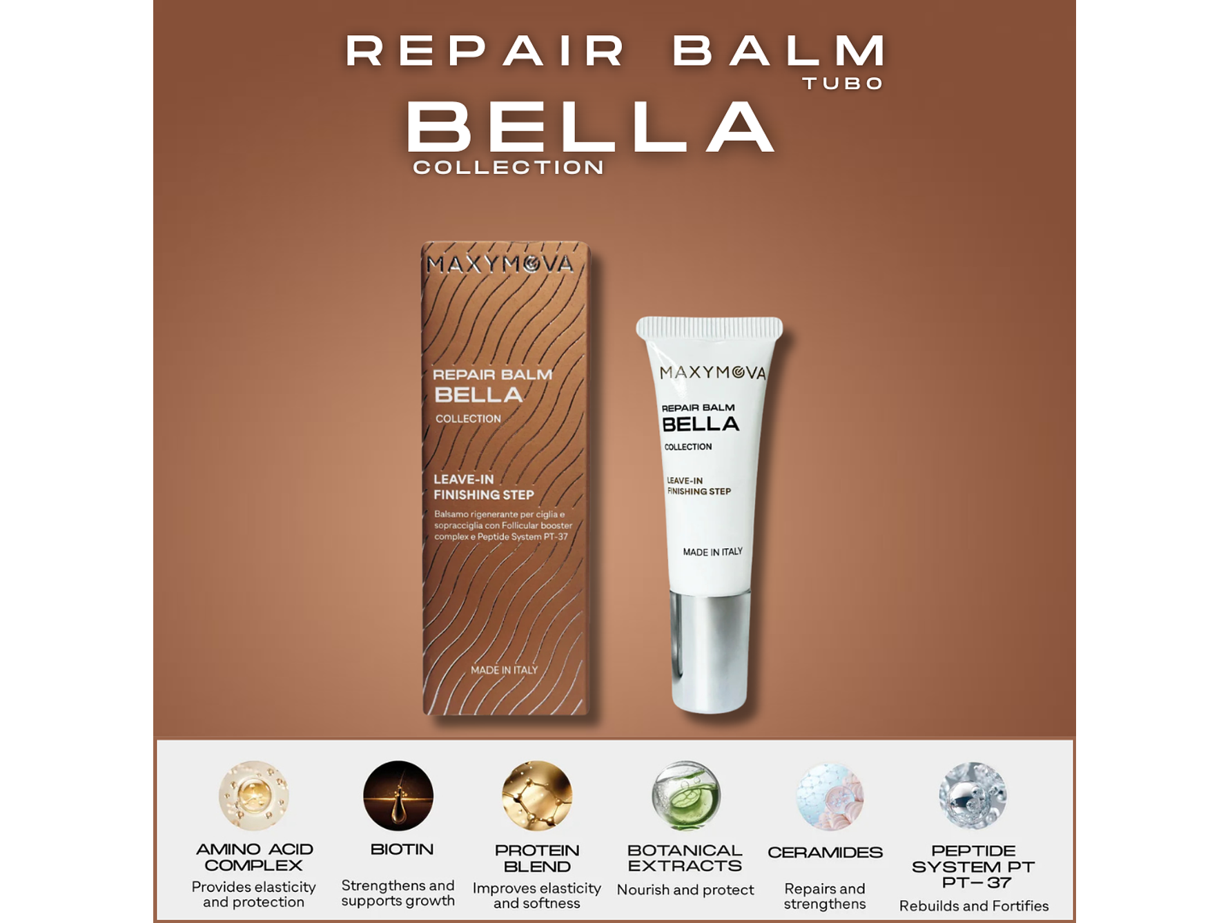 REPAIR BALM BELLA COLLECTION TUBO 10ML 1