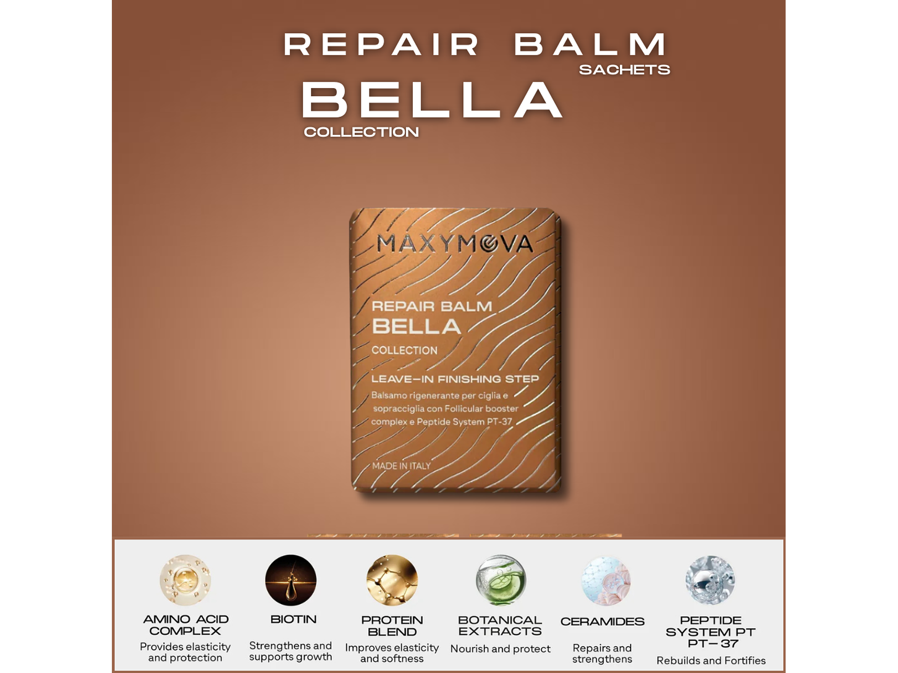 REPAIR BALM BELLA COLLECTION SACHETS  10 X 1ML 1