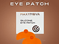 SILICONE EYE PATCH (NARANJA) - Miniatura 1