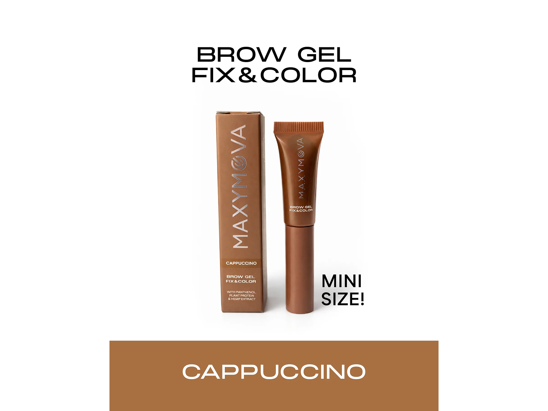 BROW GEL FIX & COLOR (MINI SIZE) TUBO 2.5 ML 1