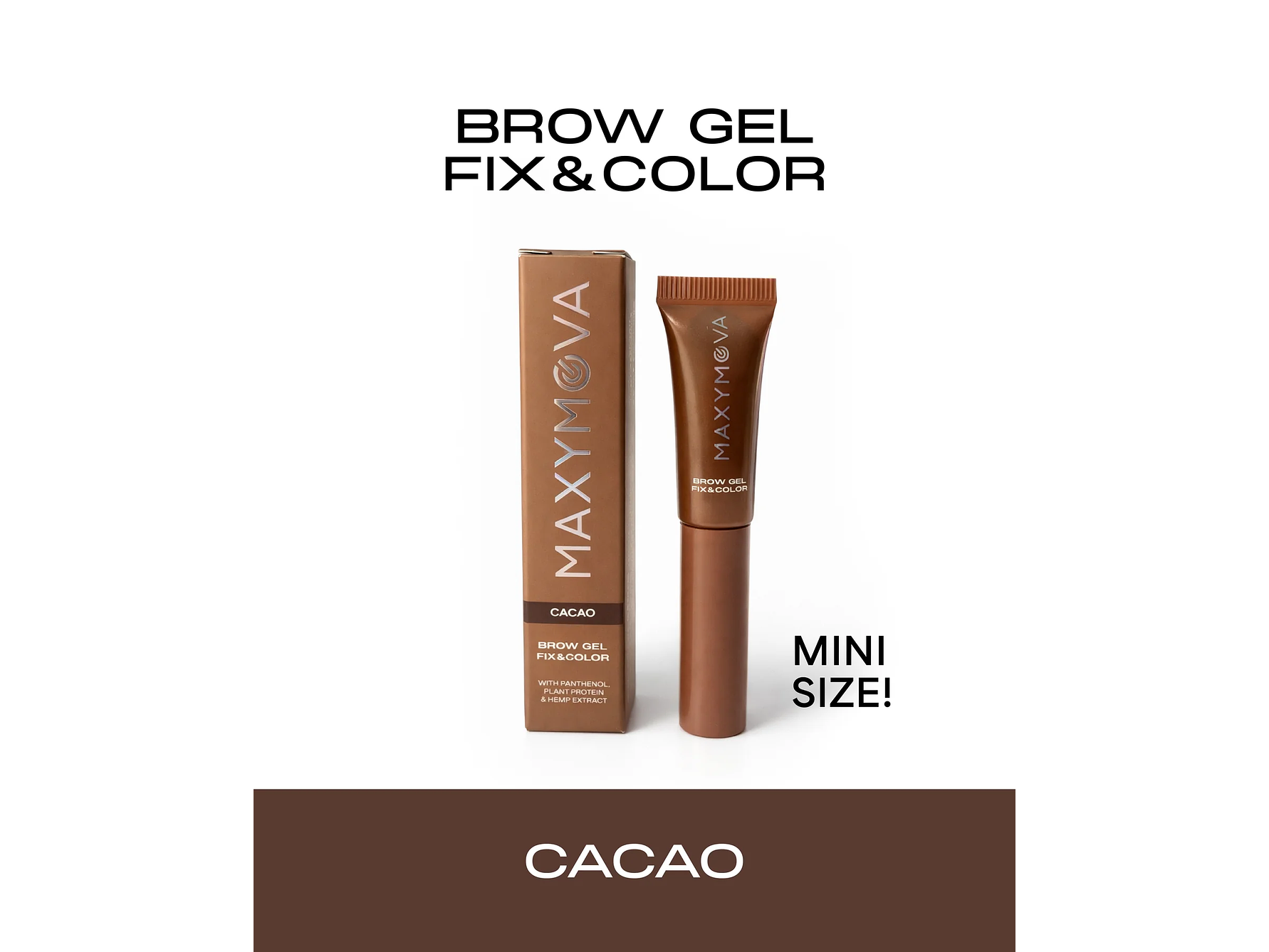 BROW GEL FIX & COLOR (MINI SIZE) TUBO 2.5 ML 4