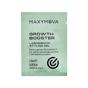 GROWTH BOOSTER STYLING GEL  SACHET 10 X 1.5 ML  (ACELERADOR DEL CRECIMIENTO AVANZADO SERUM GEL PARA PESTAÑAS Y CEJAS)