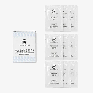 KOREAN STEPS  LIFTING MY LAMINATION